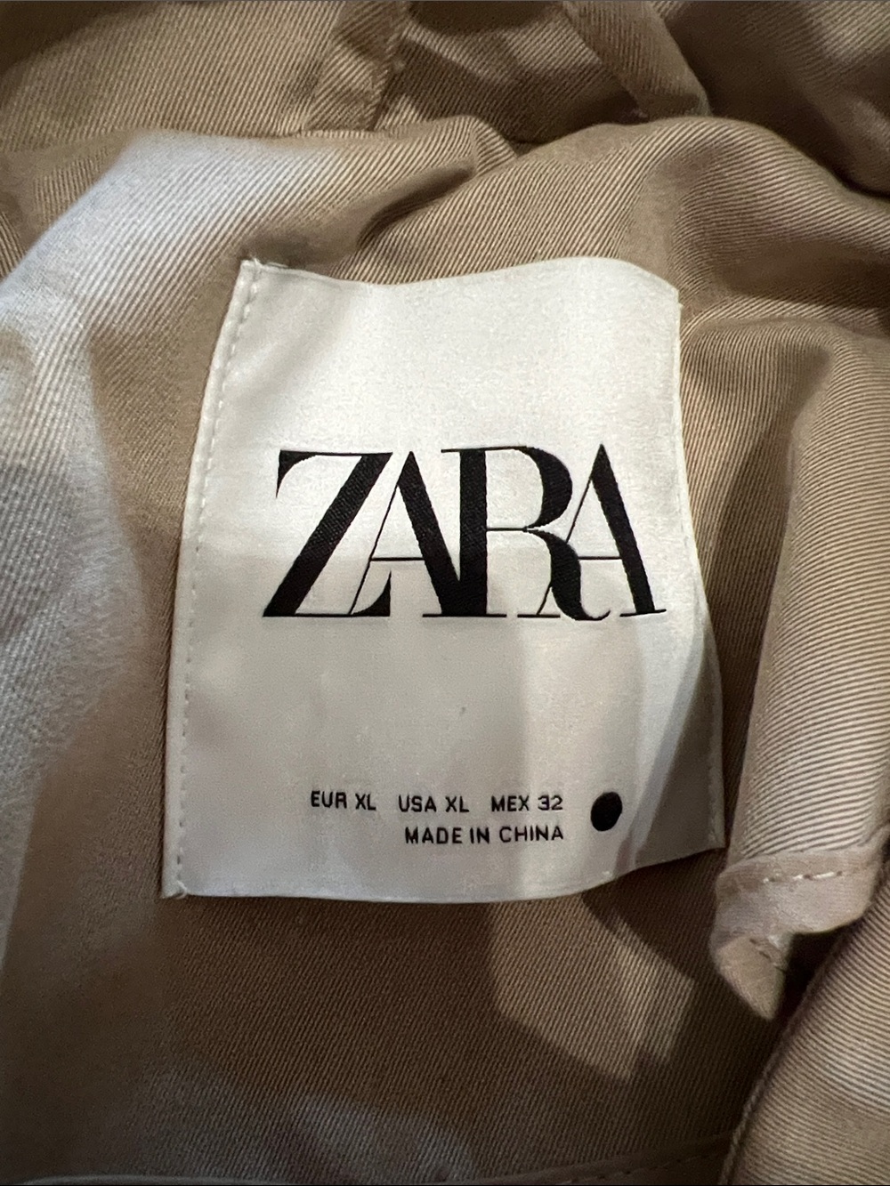 Zara Belted Trench Coat - Picture 5 of 5